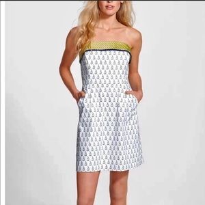 Vineyard vines strapless dress